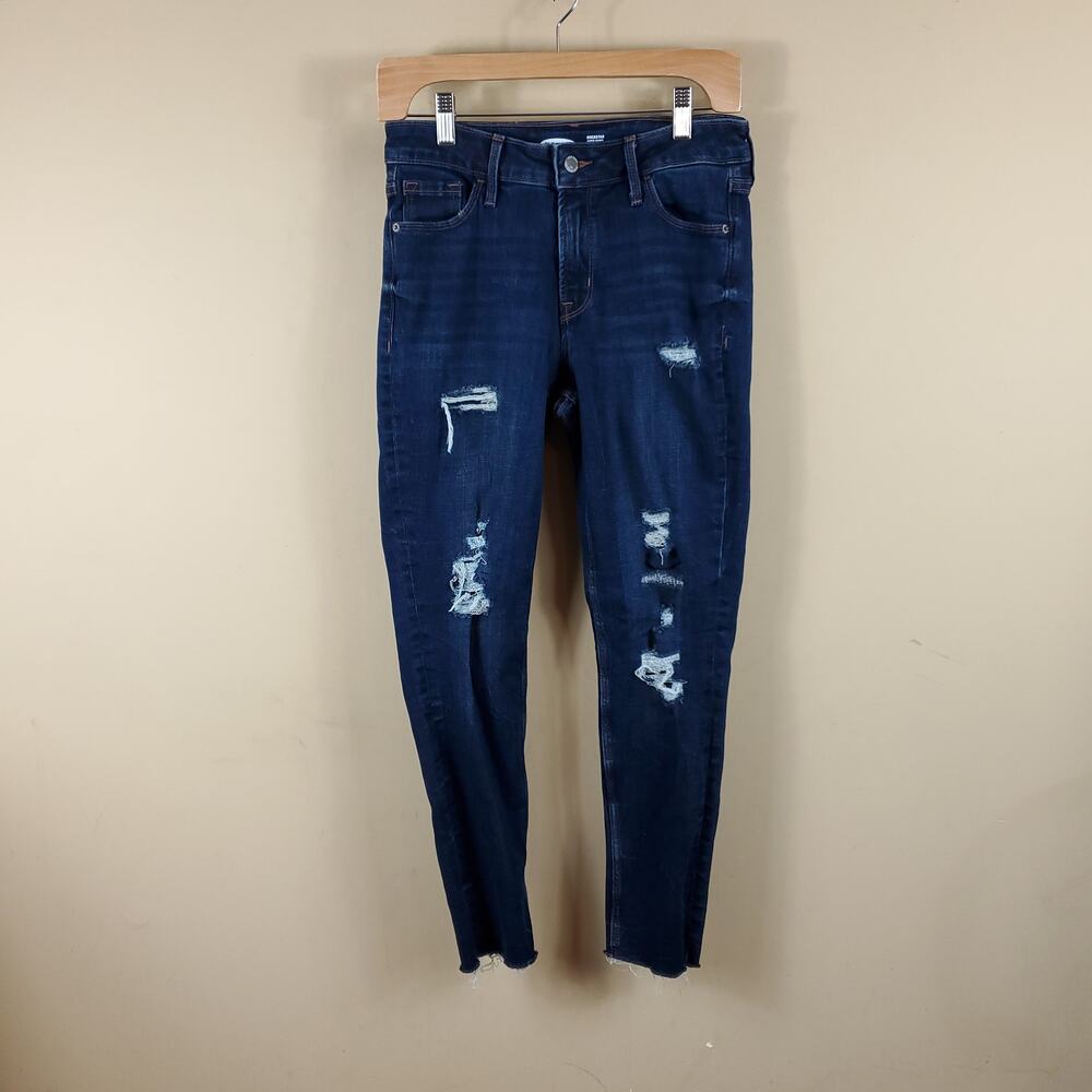 Old Navy  Distressed High Rise Super Skinny Rockstar Jeans Size 2